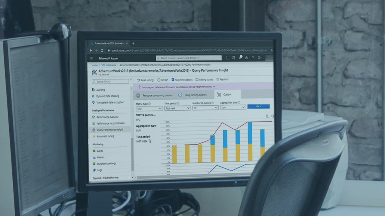 Managing and tuning SQL database performance requires expertise and can be time-consuming. This post references my pluralsight course that will explain to you how you can leverage Azure services and features to perform these tasks in a smooth, effortless, and easy way. /managing-azure-sql-database-performance/featured-image.png